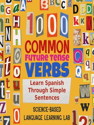 cover image of 1000 Common Future Tense Verbs